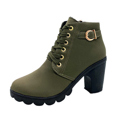 AVA | Damenstiefel mit Blockabsatz