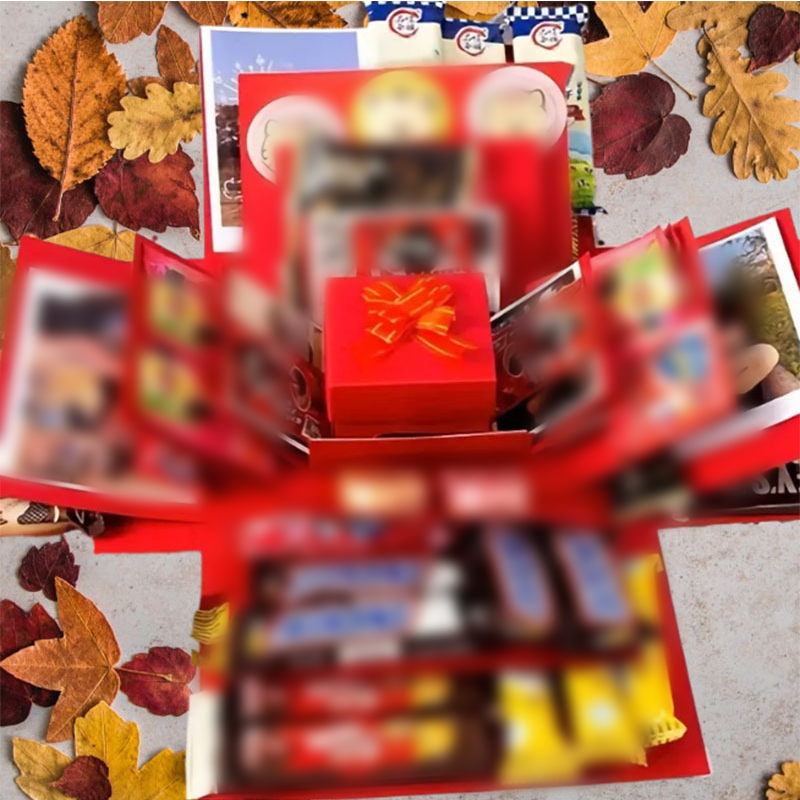 Überraschungs-Explosions-Geschenkbox-Set